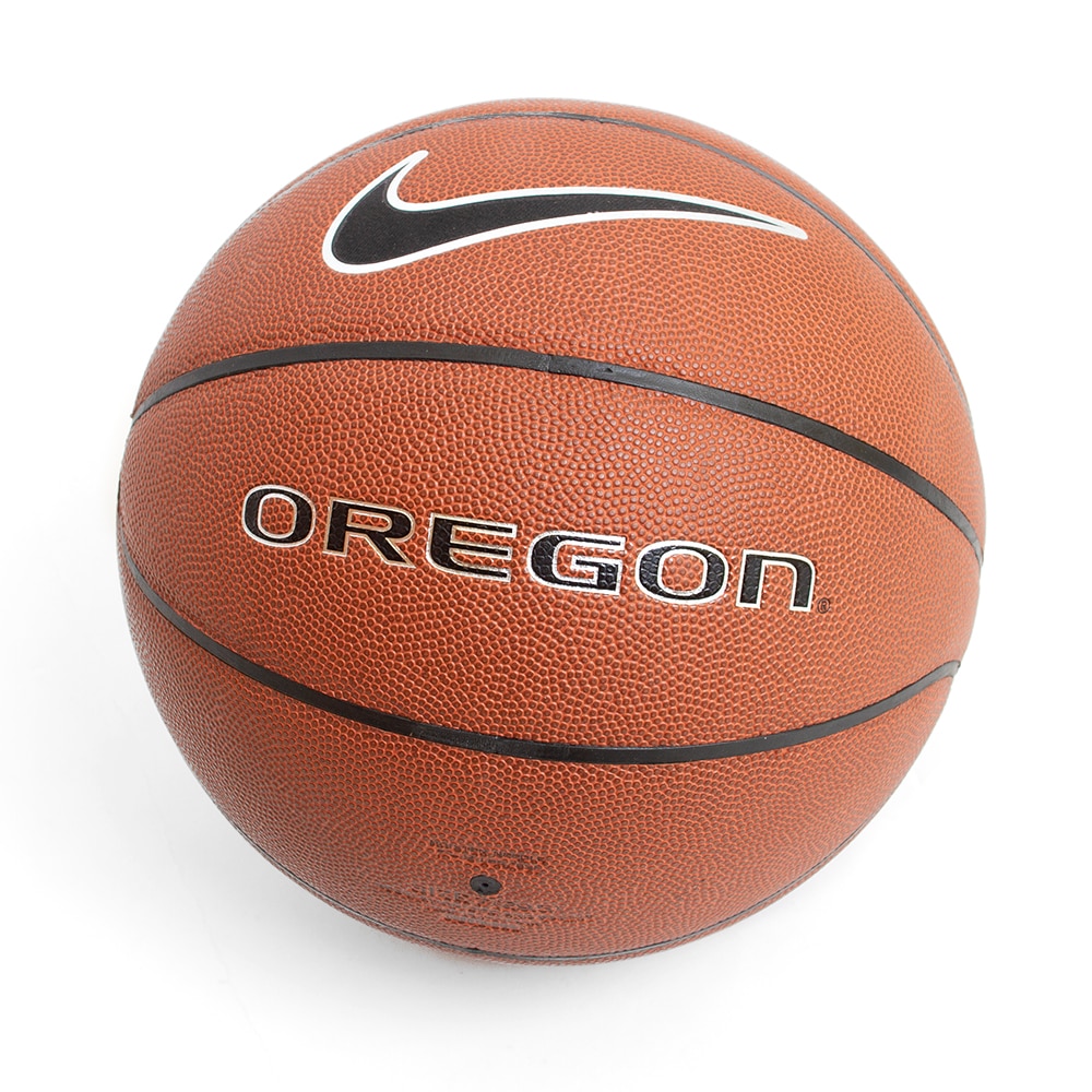 Classic Oregon O, Nike, Brown, Balls, Sports, Basketball, Composite Leather, Official Size, 267511